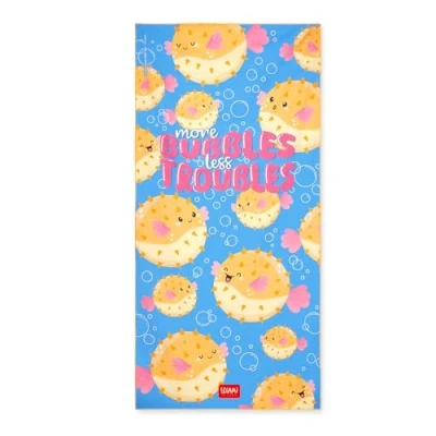 Afbeelding van Legami Lichte microvezel, compact, zandbestendig, sneldrogend, extreem absorberend, ruimtebesparende handdoek, 85 x 180 cm, buffervis