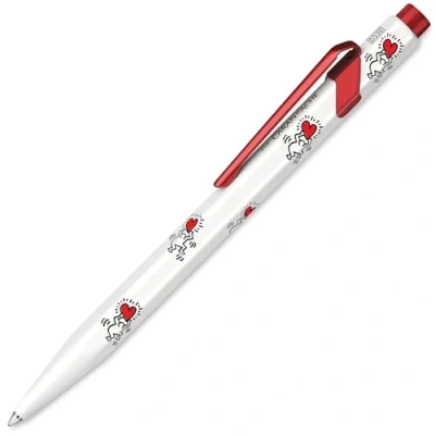 Afbeelding van Caran D&#039;Ache 849 Keith Haring White Special Edition Balpen