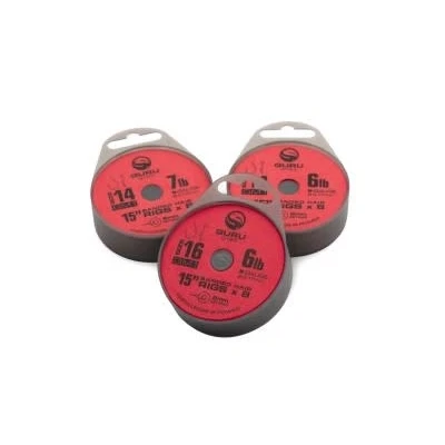 Afbeelding van Guru QM1 Bait Band Rigs 4&quot; &amp; 15&quot; Onderlijnen 11 Maten (38cm) Haak 14 0.19mm +