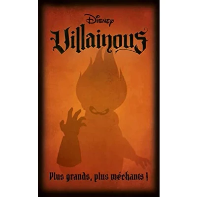 Afbeelding van Ravensburger Disney Villainous Extension 5 Groter, Schurken! Strategiespel 2 tot 3 spelers vanaf 10 jaar 27459 Franse versie, speelbaar met of zonder basisspel.
