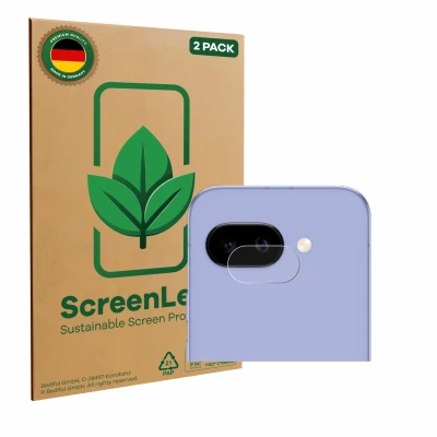Afbeelding van ScreenLeaf Screenprotector voor Google Pixel 9a (ALLEEN Camera Lens) Duurzame schermbescherming Folie Beschermfolie transparant (2 Stuks)