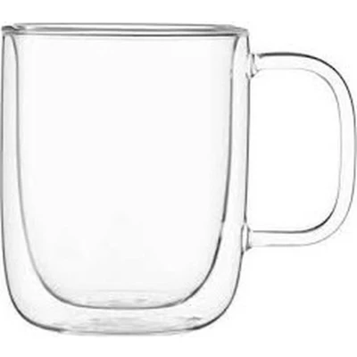 Afbeelding van Maxxo Theeglazen Dubbelwandig, set van 2