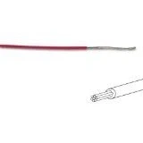 Image de Fil De Cablage 7x0.193mm (0.20mm² ) Rouge, Multibrin, Longueur : 100m Sur Rouleau