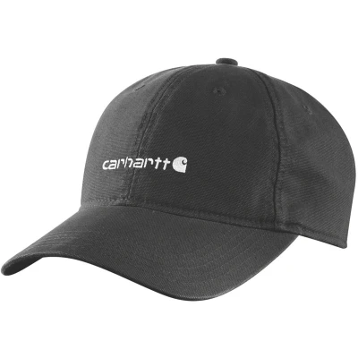 Afbeelding van Carhartt Canvas Embroidered Graphic Cap Black