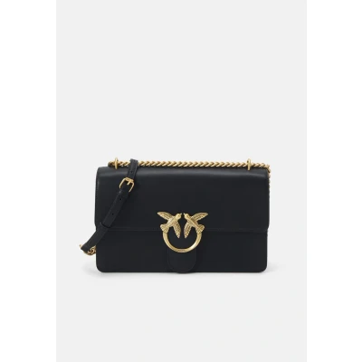 Afbeelding van Pinko LOVE One Classic Schoudertas, Dames, Maat: Size, Black