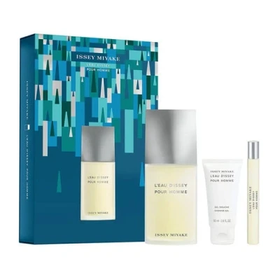 Afbeelding van Issey Miyake L’EAU D’ISSEY POUR Homme EDT 125ML + Shower GEL 50ML Travel Spray 10ML Huidverzorgingsset, Heren, Maat: One Size, 0