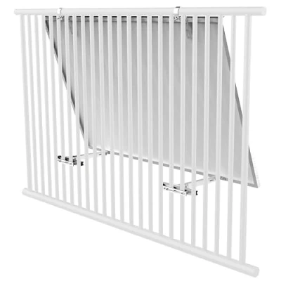 Afbeelding van LEICKE balkoncentrale houder voor alle zonnepanelen, zonnepaneelhouder van robuuste aluminiumlegering, balustrade bevestiging, verstelbare hoek