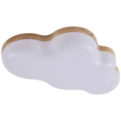 Afbeelding van Lindby plafondlamp Pilvi, kunststof, wolk, 18 W