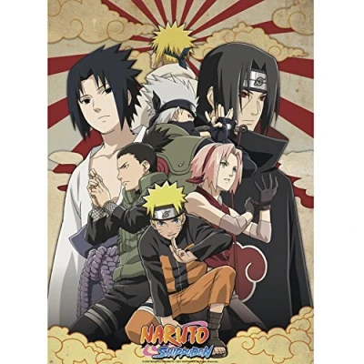 Afbeelding van ABYstyle NARUTO SHIPPUDEN Poster &quot;Shippuden Group # 2&quot; (132 x 96 cm)
