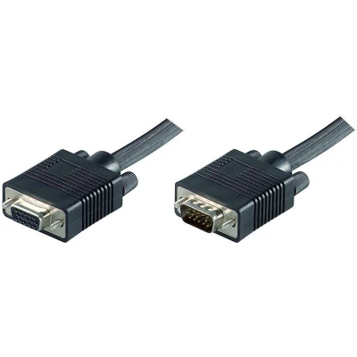 Afbeelding van Microconnect MONGH10B 10m VGA (D Sub) Zwart kabel