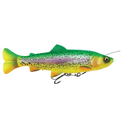 Afbeelding van Savage Gear 4D Line Thru Pulsetail Trout 20cm, 102gr, Fire Swimbait