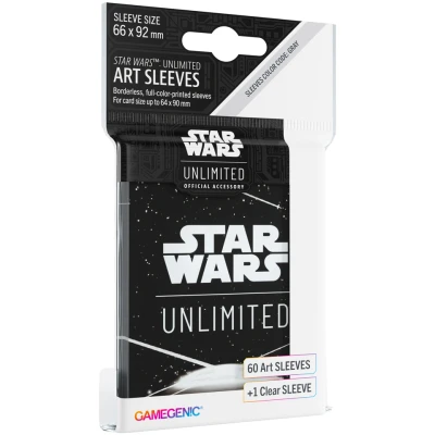 Afbeelding van Gamegenic Star Wars: Unlimited Art Sleeves: Card Back White (60 stuks)