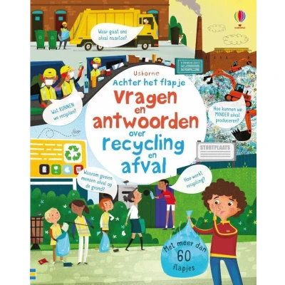 Afbeelding van Uitgeverij usborne vragen en antwoorden over recycling afval