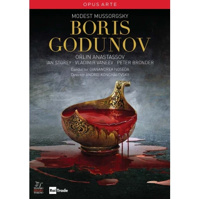 Afbeelding van Orlin Anastassov, Orchestra and Chorus Teatro Regio Torino Mussorgsky: Boris Godunov (DVD)