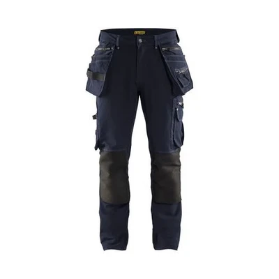 Image de Pantalon X1900à stretch 4D marine foncé noir Blåkläder
