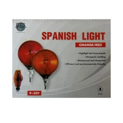 Afbeelding van Spaanse pablo led orange rood 9 32V