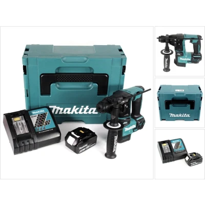 Afbeelding van Makita DHR 171 RT1J Accuboormachine Brushless SDS Plus + 1x accu 5.0Ah lader Makpac