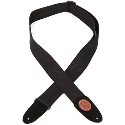 Afbeelding van Levy&#039;s Leathers MSSC8 XL BLK gitaarriem zwart