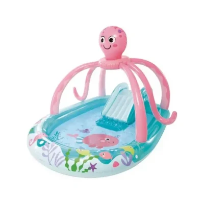 Afbeelding van Opblaasbaar Kinderzwembad Intex 229 L Octopus 243 x 183 150 cm