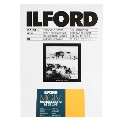 Afbeelding van ILFORD Papier Multigrade IV 13x18cm 100 VEL SATIN