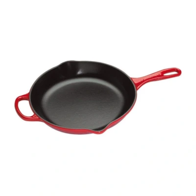 Afbeelding van Le Creuset Gietijzeren Ronde Skillet In Kersenrood 16cm