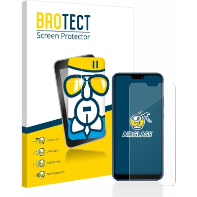 Afbeelding van BROTECT Screenprotector voor Huawei P20 lite 2018 Folie Beschermfolie Beschermglas transparant