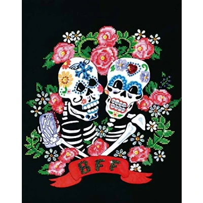 Afbeelding van Diamond Dotz® Best Friends Forever Painting (49x59 cm)