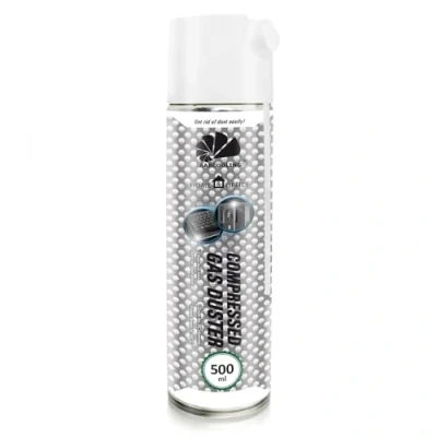 Afbeelding van AABCOOLING Home&amp;Office gas Duster Air Spom 1 x 500 ml persluchtsprays voor K1 reinigingsapparaten reinigingsapparaten, stofblazer, krachtige stofverwijderaar, BE