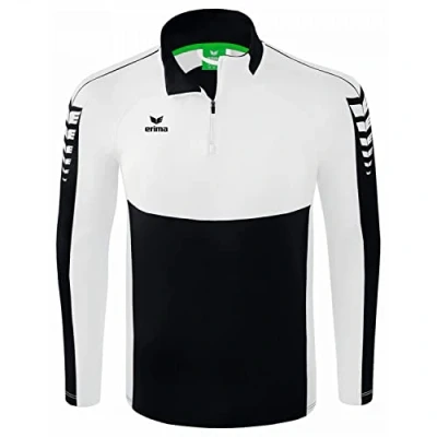 Afbeelding van Erima Six Wings trainingstop zwart/wit