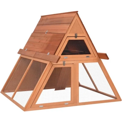 Afbeelding van Konijnenhok 152X127X109,5 Cm Massief Vurenhout