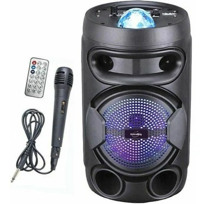 Afbeelding van Dankzij de draagbare Bluetooth® luidsprekers Inovalley KA02 BOWL 400 W Karaoke
