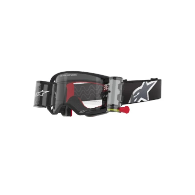 Afbeelding van Alpinestars Supertech Corp Roll off Crossbril Zwart / Grijs (Lens: Helder)