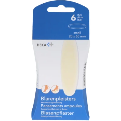 Afbeelding van Heka Blarenpleister Small 6 stuks