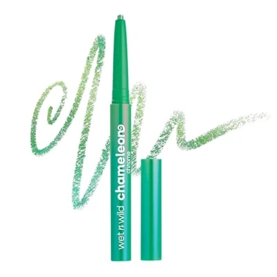 Afbeelding van Wet n Wild Chameleon Chroom Intrekbare Waterproof Eyeliner, Smudge Proof Dynamic Color Shift, Langdurig 18 uur dragen, Cruelty Free Superstar Suit