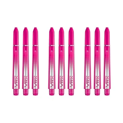 Afbeelding van RED DRAGON VRX Roze Medium Dartschachten 4 sets per pakket (12 stengels in totaal)
