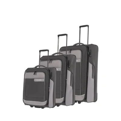Afbeelding van Travelite VIIA 3TEILIG Kofferset, Maat: One Size, Schiefer