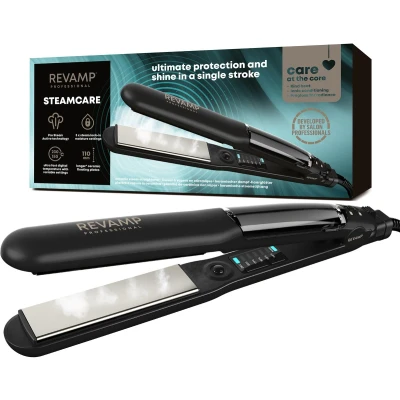 Afbeelding van Revamp Progloss Steamcare stijltang keramische stoom voor alle haartypen