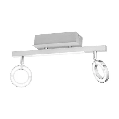 Afbeelding van EGLO Cardillio 1 Spot 3 Lichts Aluminium, Chroom Gesatineerd