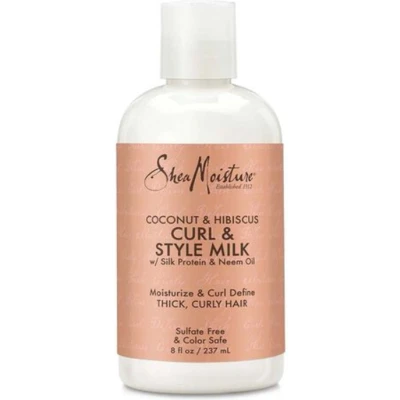 Afbeelding van Shea Moisture Coconut &amp; Hibiscus Curl Style Milk 237 ml