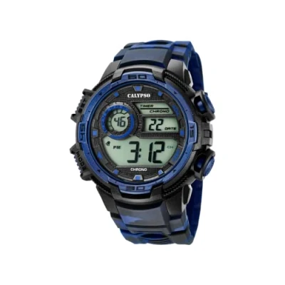 Afbeelding van Calypso Digitaal kwartshorloge voor heren met kunststof armband K5723/1, riem, riem