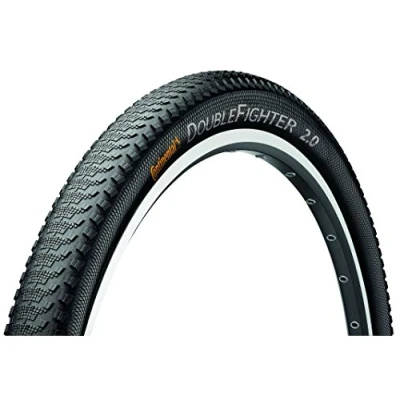 Afbeelding van Buitenband Continental DoubleFighter III 26 x 1.90&quot; 50 559 zwart met reflectie