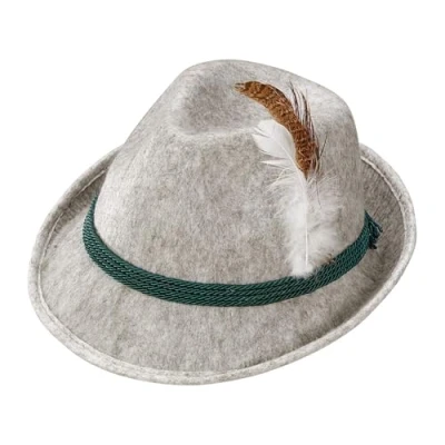 Afbeelding van Widmann 11761 Beierse Fedora hoed voor kinderen, traditionele hoed, bierfeest, volksfeest, kermis