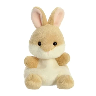 Afbeelding van Aurora World Aurora, 61243, Palm Pals, haas Ella, 13 cm, pluche, beige, bruin