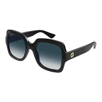 Afbeelding van Gucci Zonnebril, Dames, Maat: 54, Black