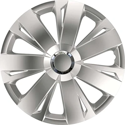 Afbeelding van SUMEX Wieldoppen 15 inch / Black Silver Alaska