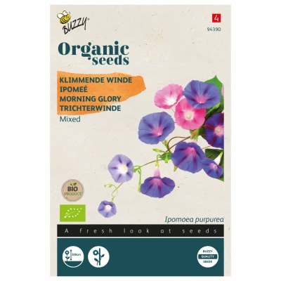 Afbeelding van Organic Ipomoea purpurea mix (Skal 14275) Buzzy