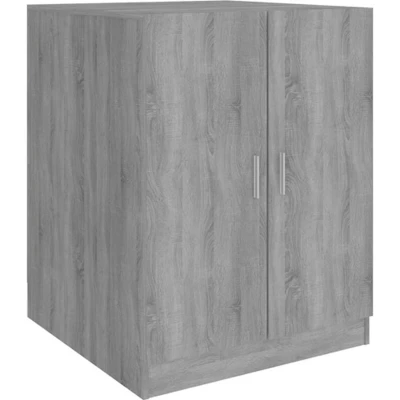 Afbeelding van Wasmachinekast 71x71,5x91,5 cm grijs sonoma eikenkleurig