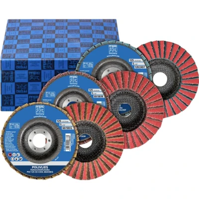 Afbeelding van PFERD 44698006 SET PVZ 125 CO COOL Lamellenschijf Diameter mm Boordiameter 22.23 Aluminium, Legering op kobaltbasis, nikkelbasis, Brons,