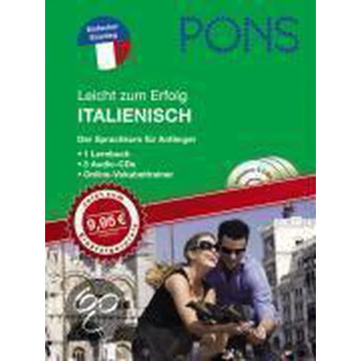 Afbeelding van PONS Leicht zum Erfolg Italienisch. Mit 3 Audio CDs