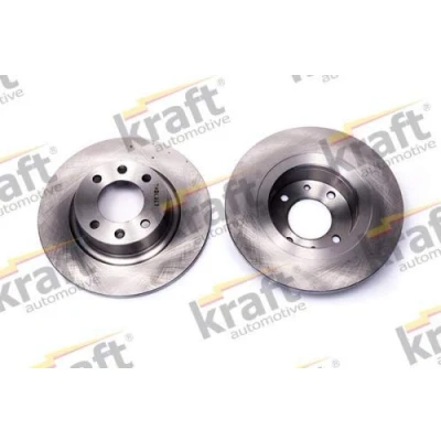 Afbeelding van KRAFT Remschijf 276,0, 276mm 14,0mm 4 volledig 6055930 4246W4 Remschijven